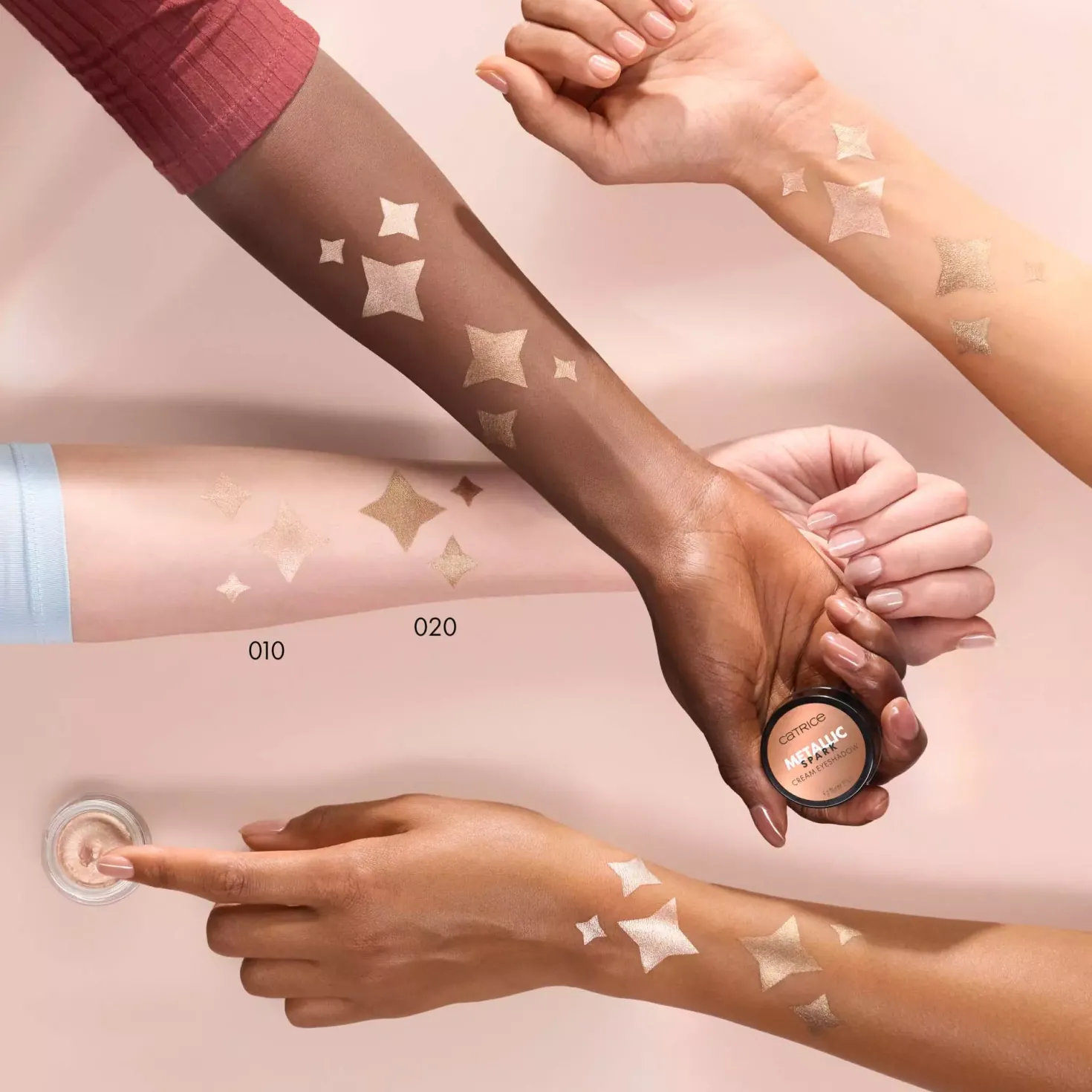 Catrice Metallic Spark Cream Eyeshadow 020 Diamond Dust