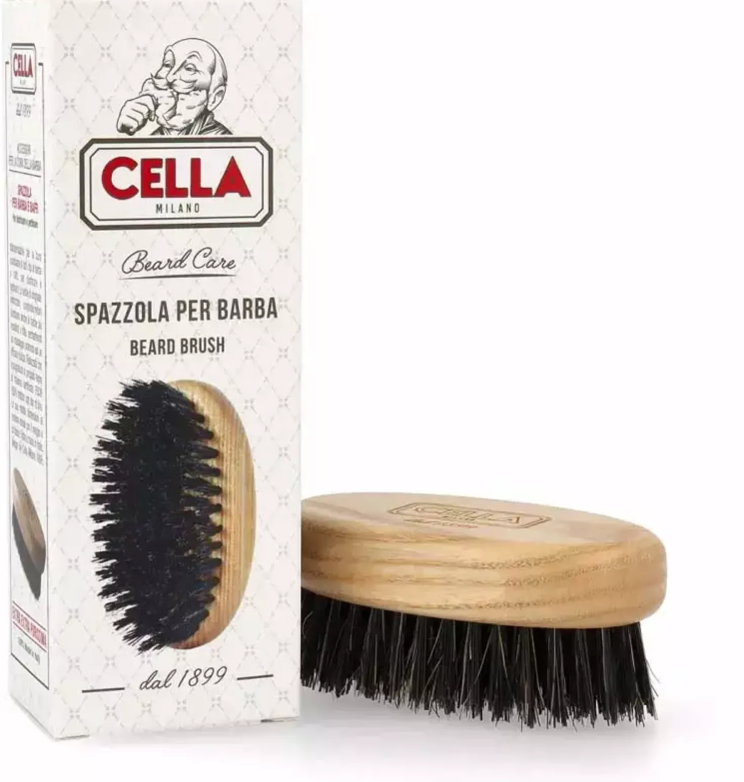 Cella Milano Beard Brush 1 stk