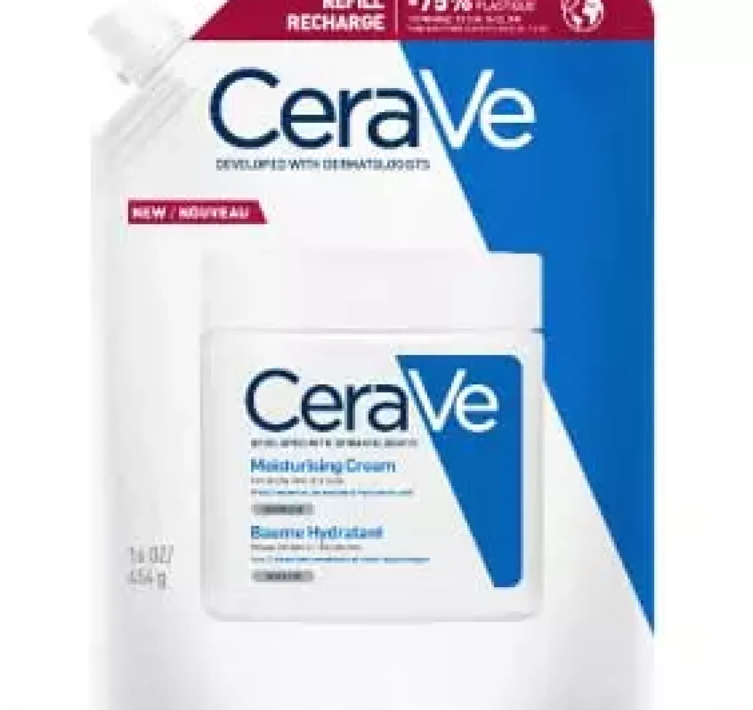 CeraVe Daily Moisturising Cream Refill 473 ml