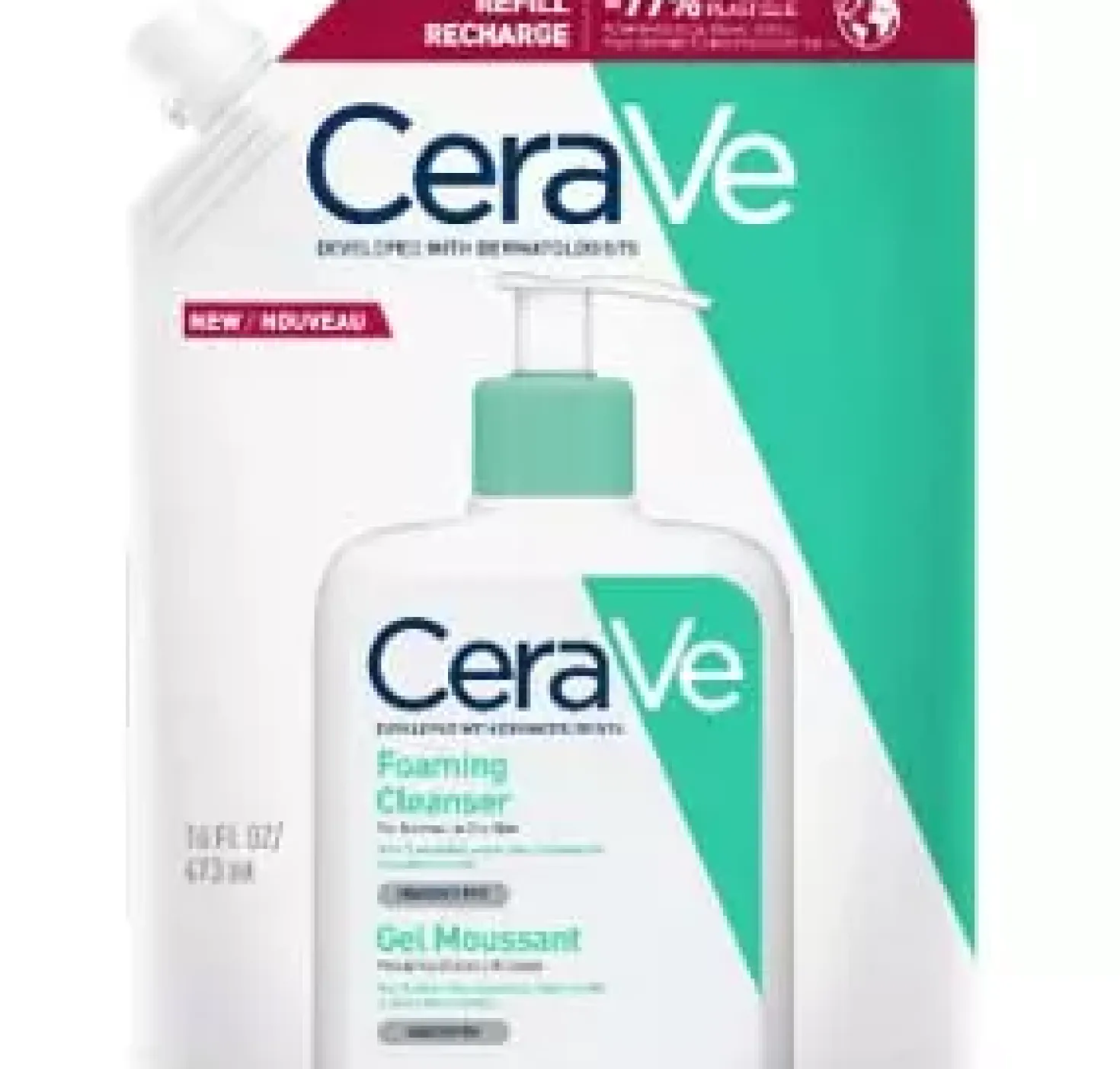 CeraVe Foaming Cleanser Refill 473 ml