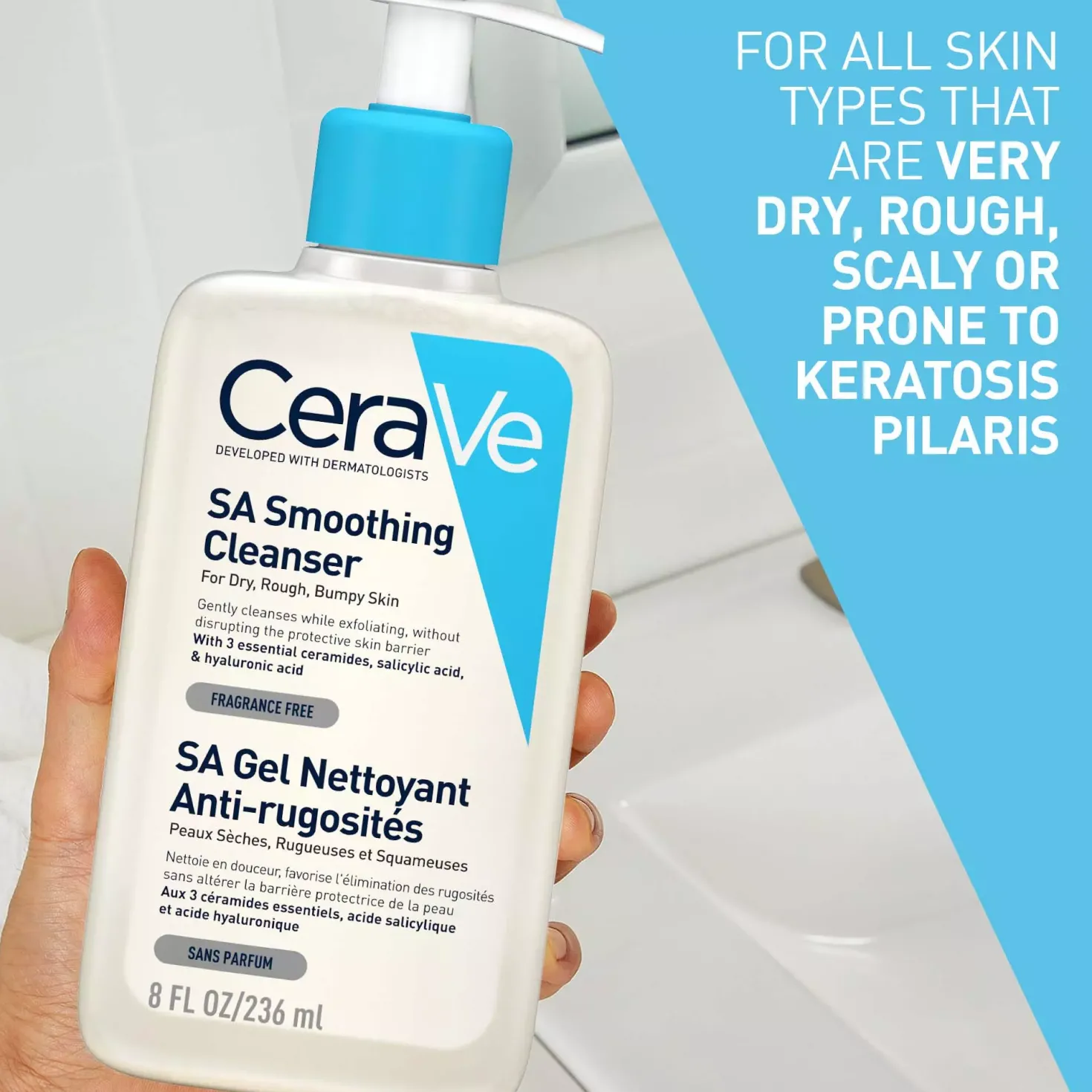 CeraVeSA Smoothing Cleanser 236 ml
