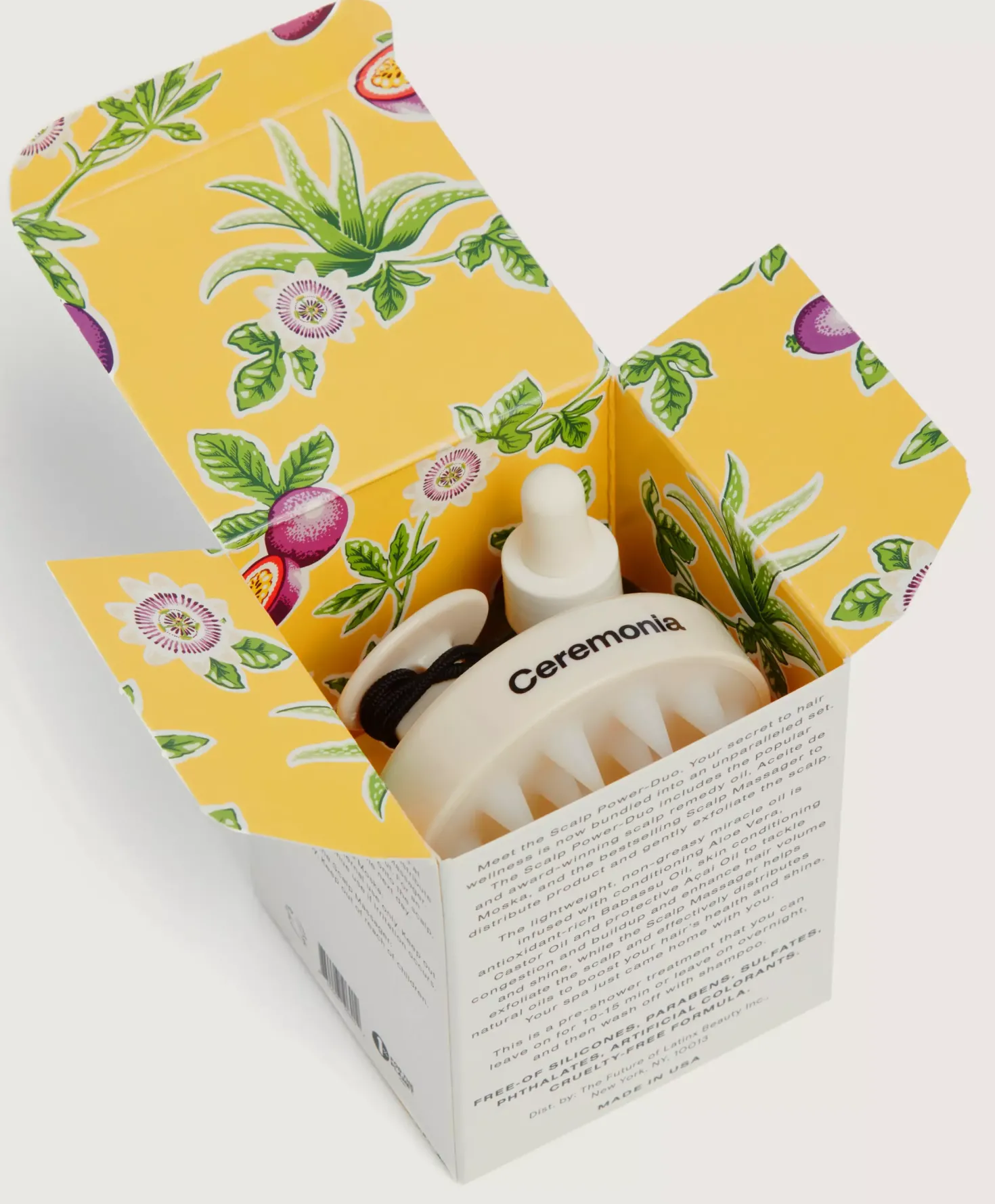 Ceremonia "The Scalp Power Duo" (Aceite de Moska & Scalp Masajeador)