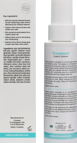 Cicamed Cleanser Antioxidant 150 ml