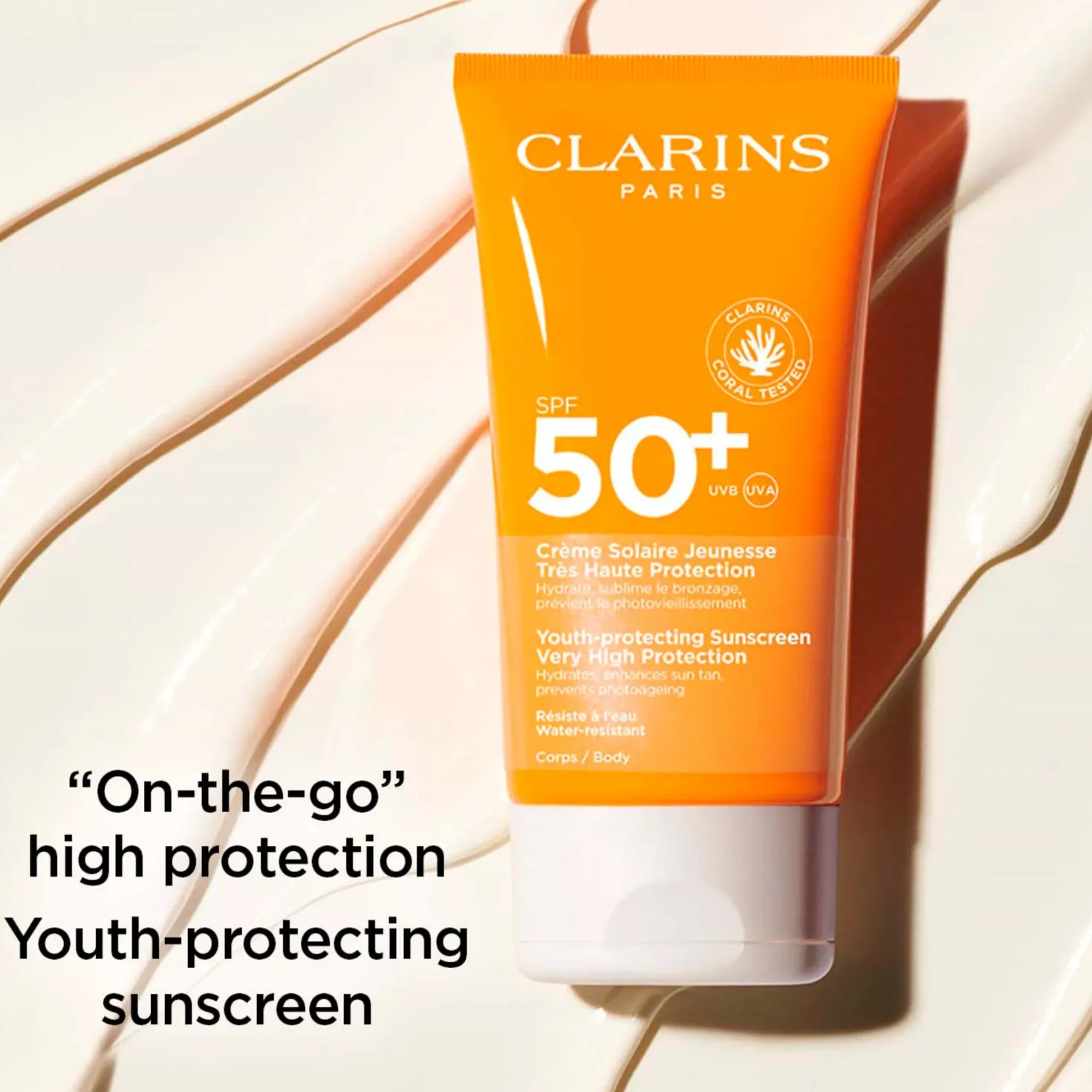 Clarins Youth-protecting Sunscreen Very High Protection SPF50 Body 150 ml