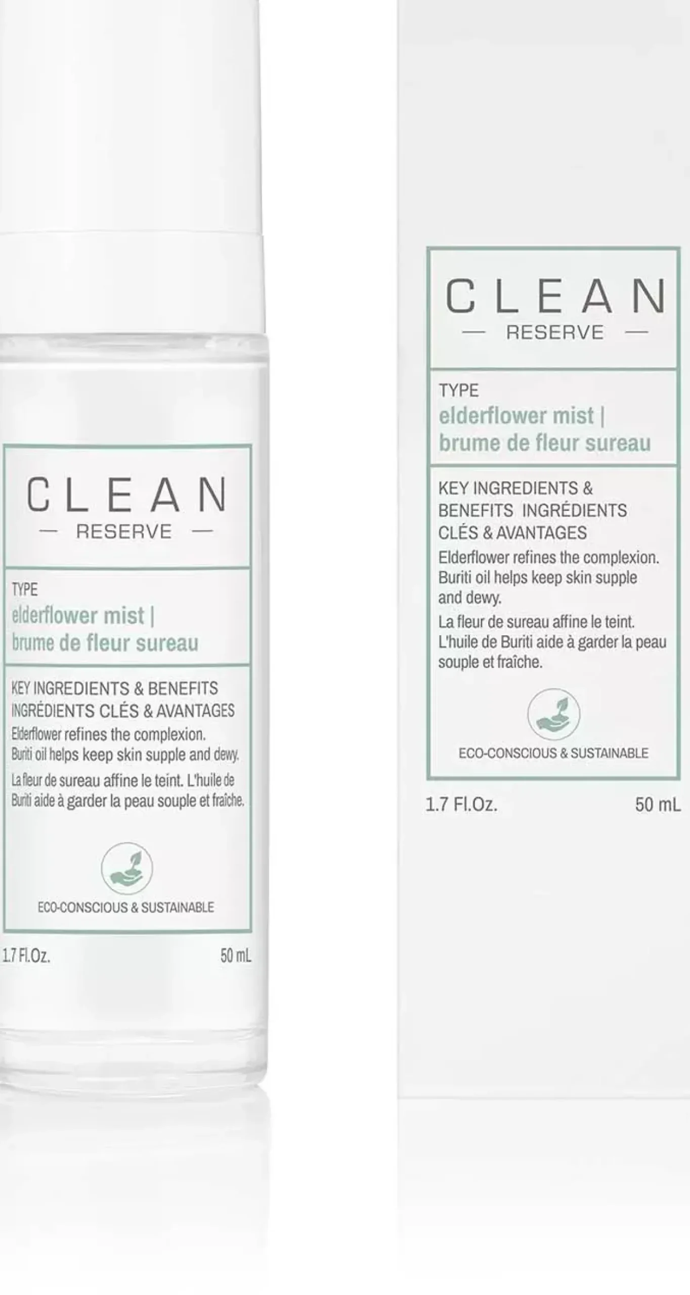 CLEANRESERVE Elderflower Face Mist 50 ml