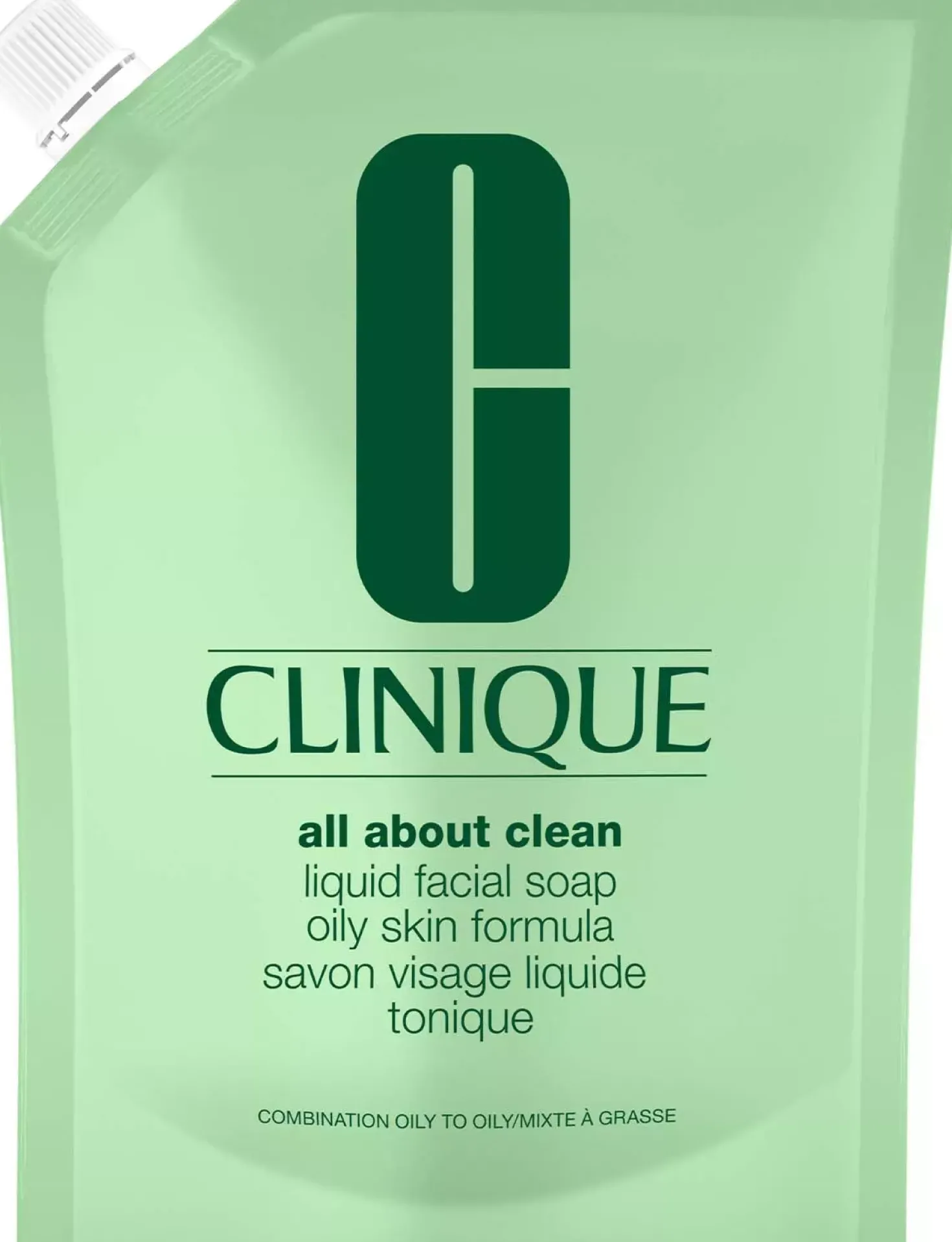 Clinique Liquid Facial Soap Oily Refillable 400 ml