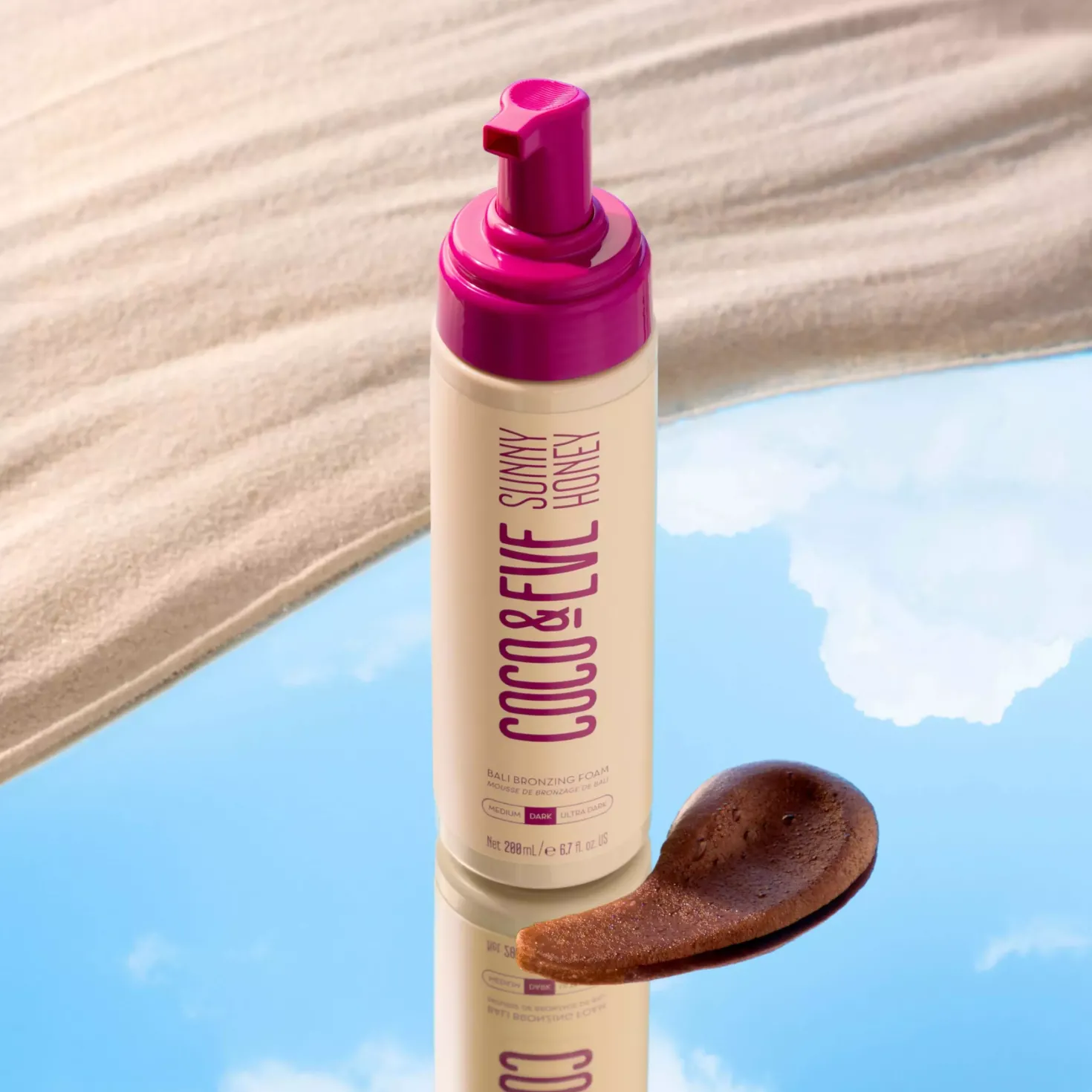 Coco & EveSunny Honey Bali Bronzing Foam Dark 200 ml
