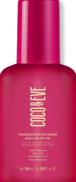 Coco & Eve Tan Boosting Anti-aging Body Oil SPF50 150 ml