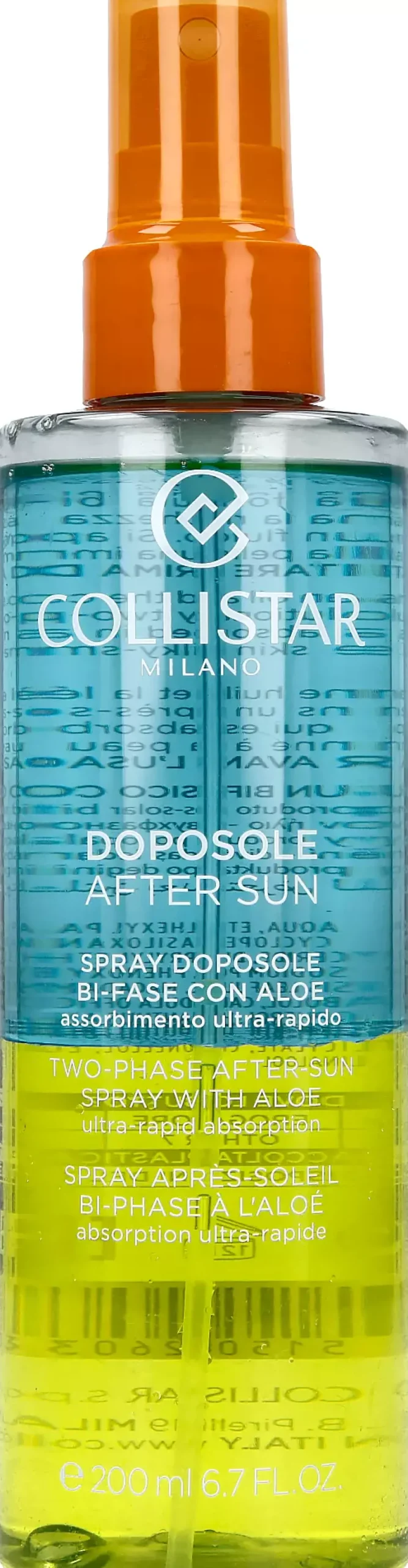 Collistar Two-Phase Aftersun Spray With Aloe 200 ml