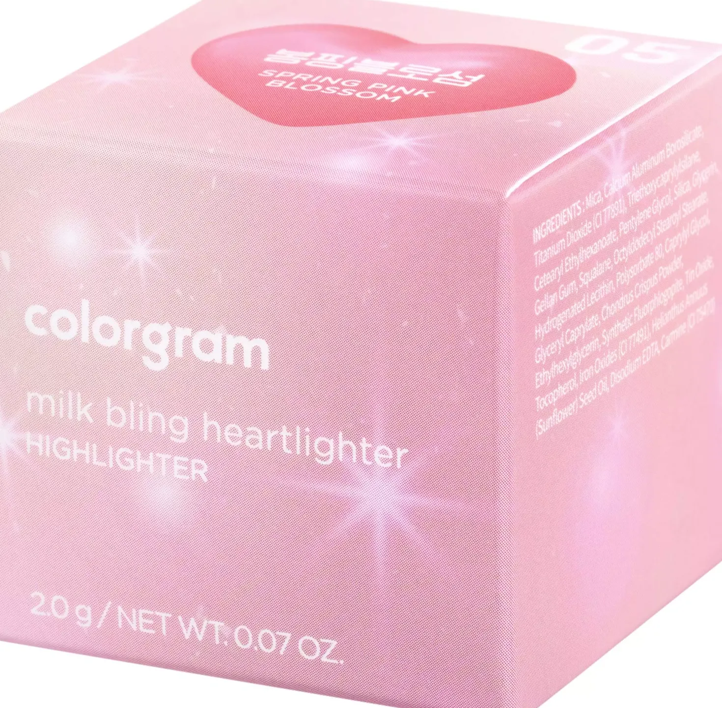 Colorgram Milk Bling Heartlighter 07 Buttercup Ivory