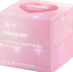 Colorgram Milk Bling Heartlighter 01 Peach Heart
