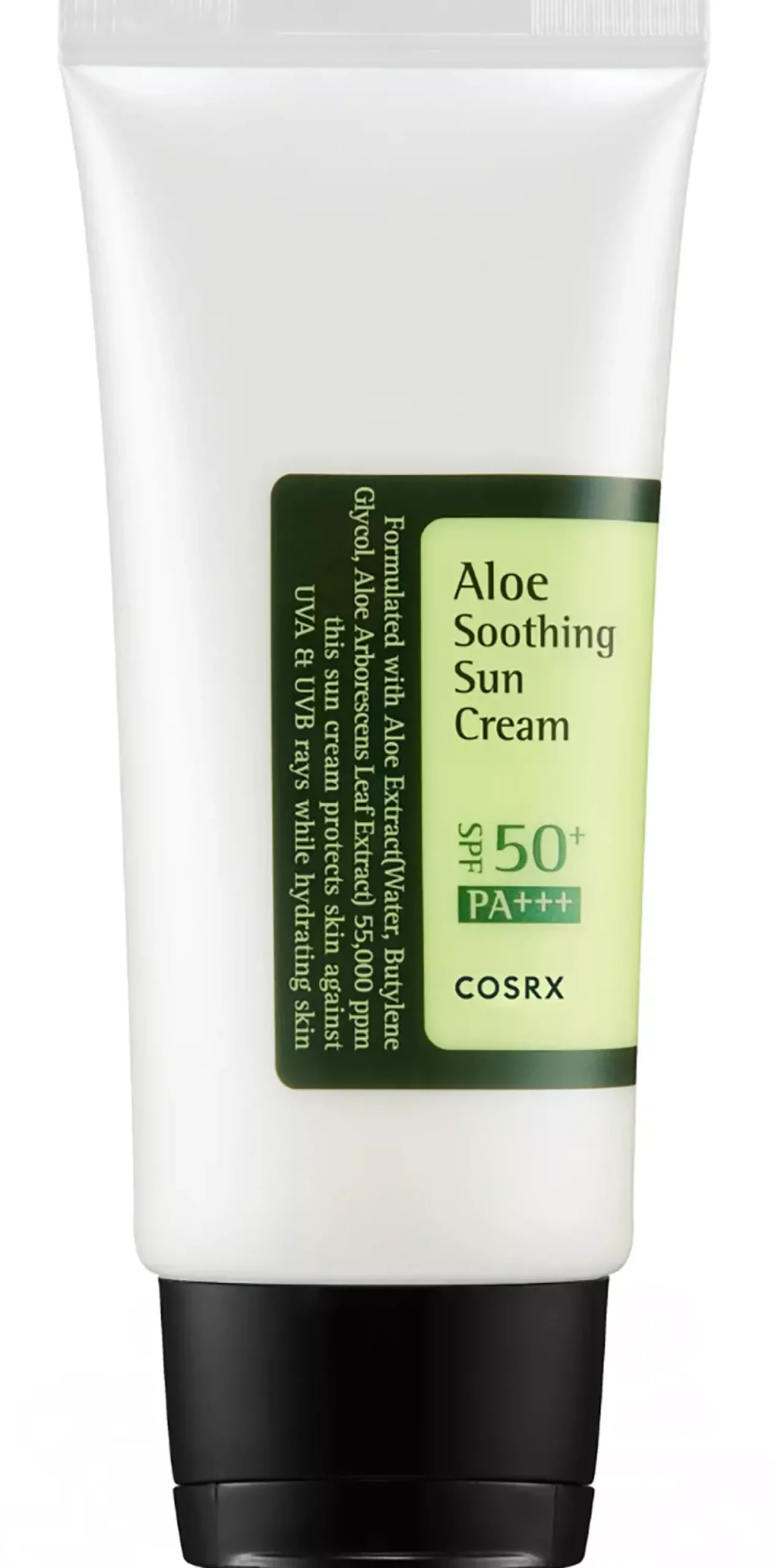 COSRX Aloe Soothing Sun Cream SPF 50 PA +++ 50 ml