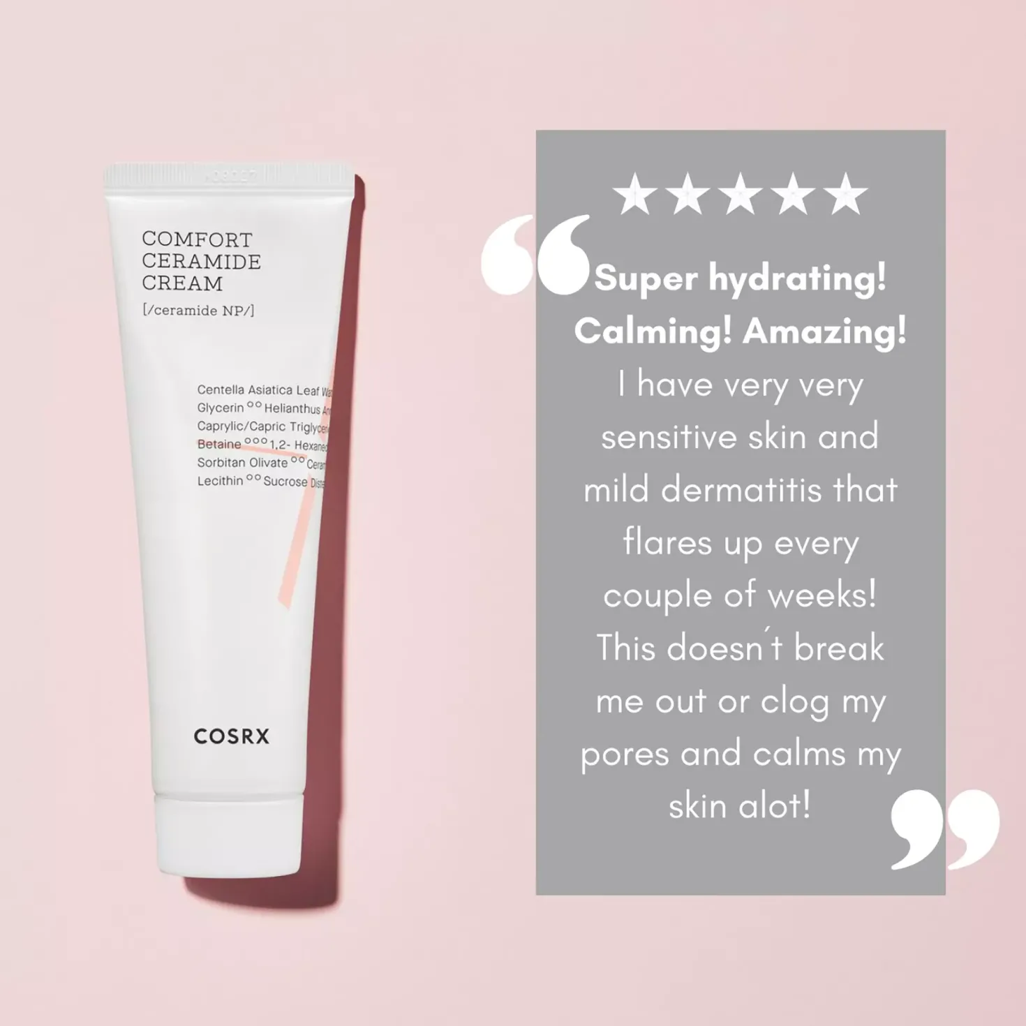 COSRX Balancium Comfort Ceramide Cream 80 ml