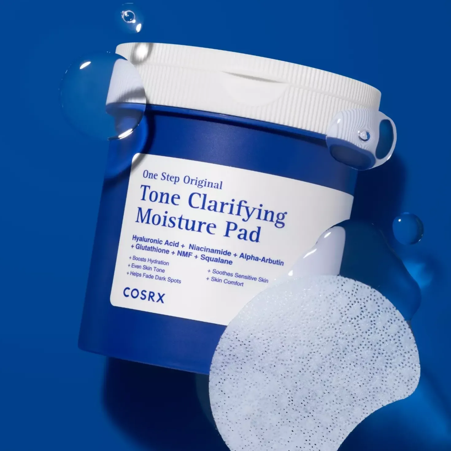 COSRX One Step Original Tone Clarifying Moisture Pad 100 stk