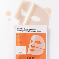 COSRX 5 PDRN Hyaluronic Acid Vital Hydrating Hydrogel Mask 34 g