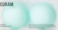 Curam Static Massage Cup Relaxing Green