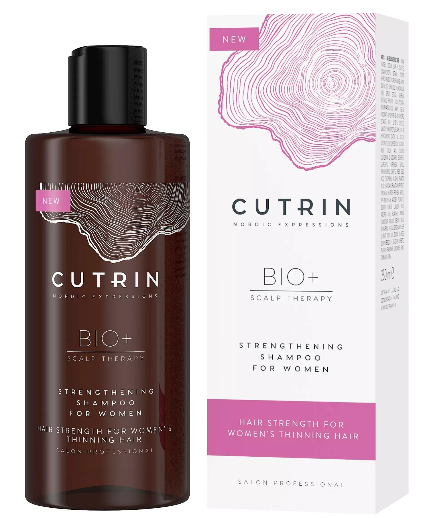CutrinBio+ Strengthening Shampoo for Women 250 ml