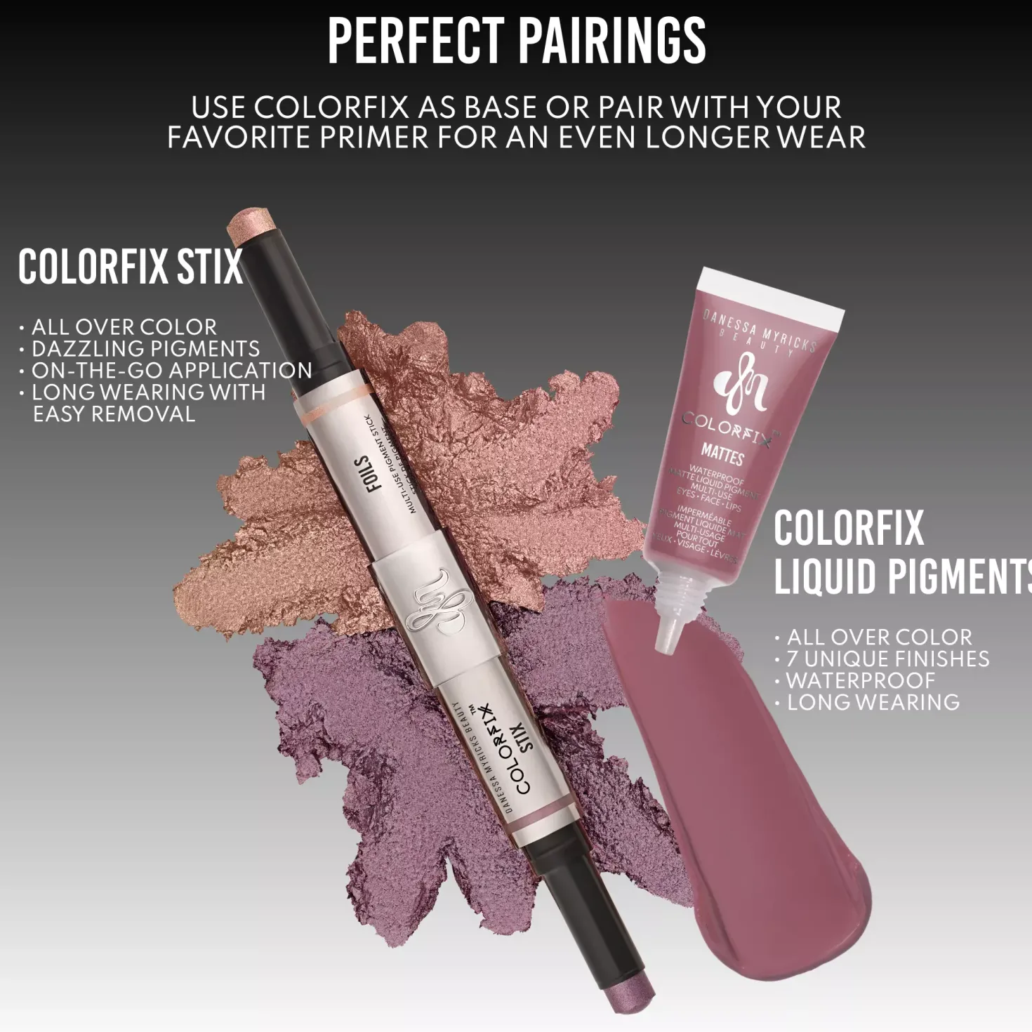 Danessa Myricks Beauty Colorfix Stix Duo 3 Lunar Veil/Solar Flare