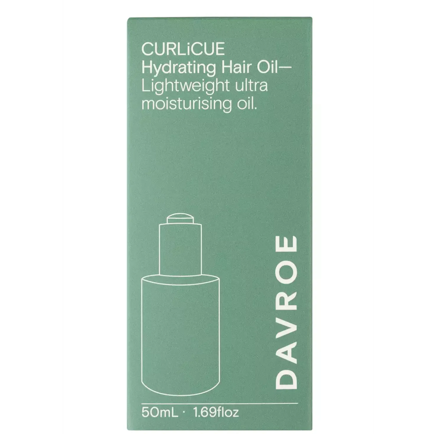DAVROECURLiCUE Hydrating Hair Oil 50 ml