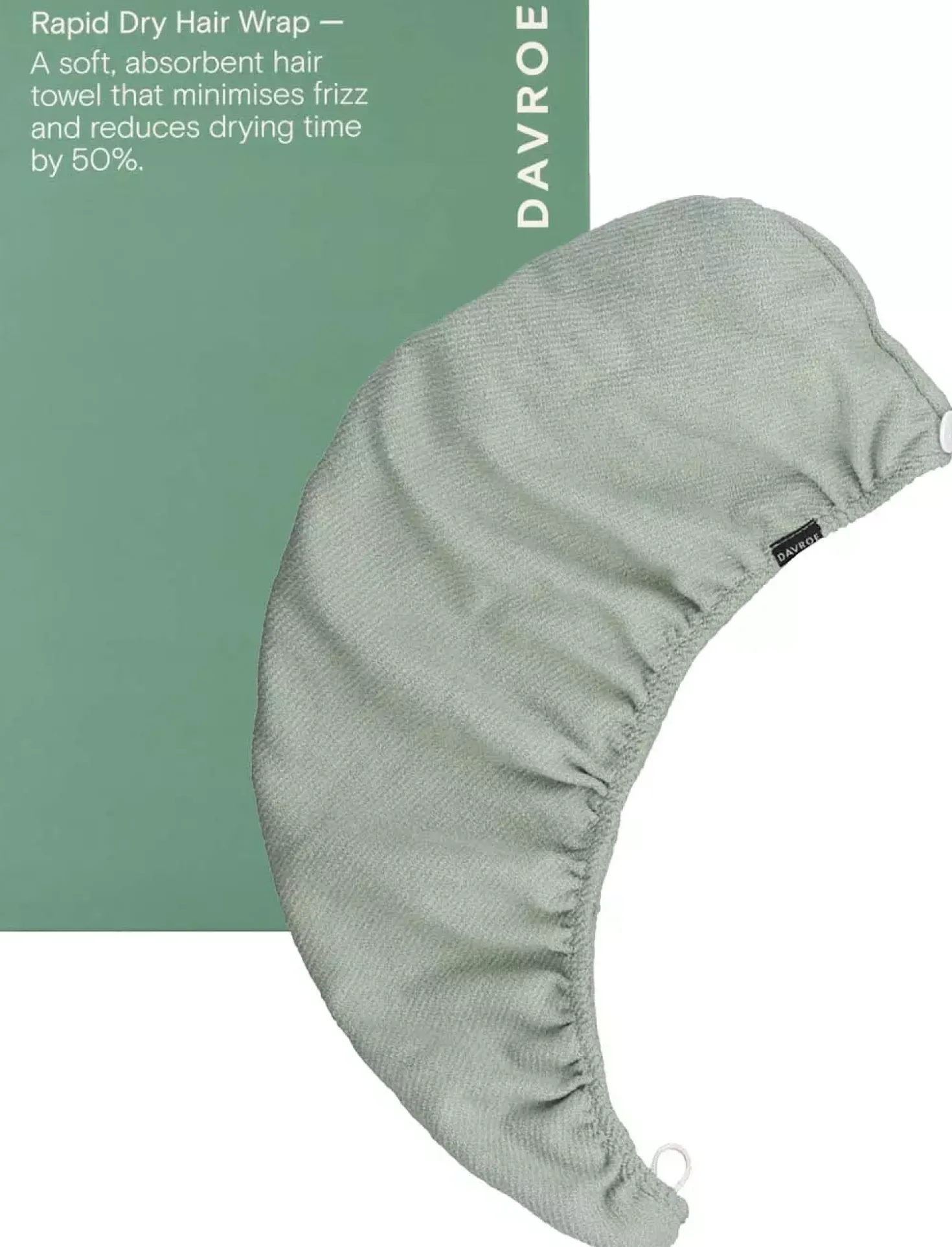 DAVROECURLiCUE Rapid Dry Hair Wrap