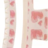 Dazzling Hair Clip Valentine White
