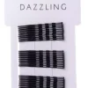 DazzlingHår 30-pack Bobbypins svarta