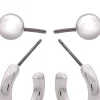 Dazzling J14 3 Pack Beads And Hoop Silver