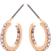 Dazzling J11 2-Pack Hoops Gold