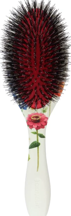 Denman Deluxe D81M Medium Style & Shine Brush Blue Belle Blue Belle