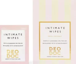 DeoDocFresh Coconut Intimwipes