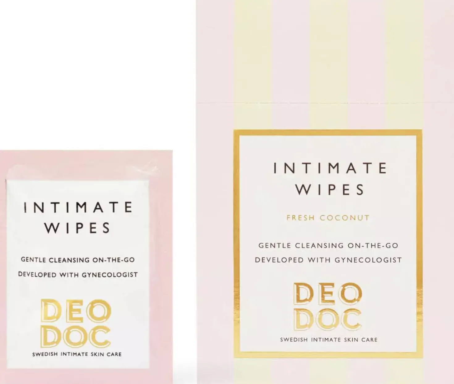 DeoDocFresh Coconut Intimwipes