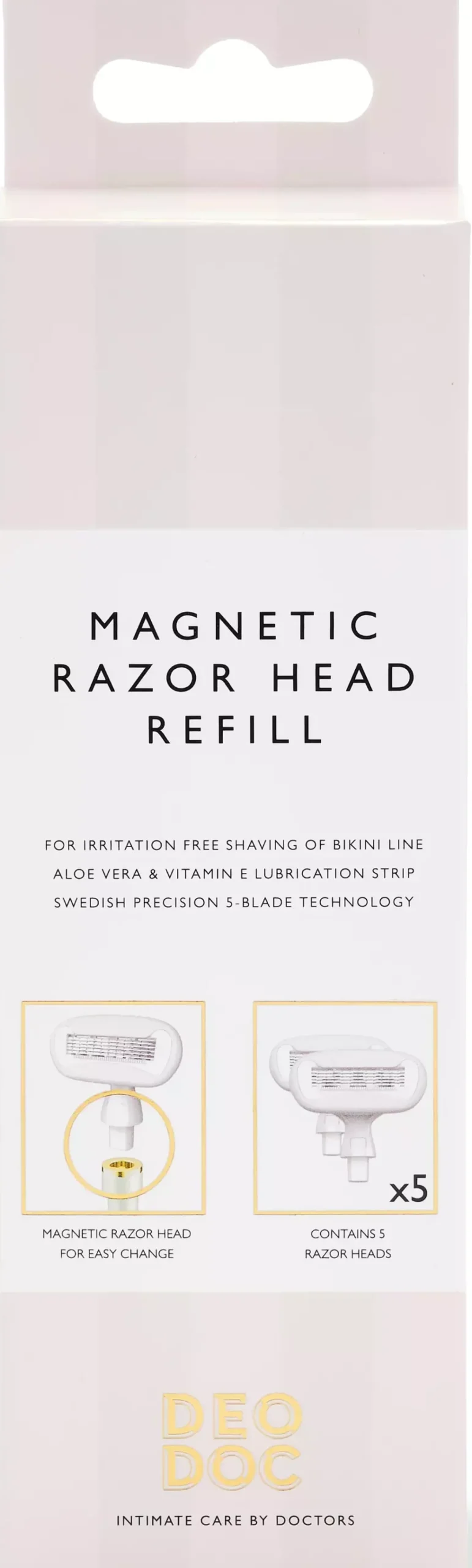 DeoDoc Magnetic Razor Head Refill