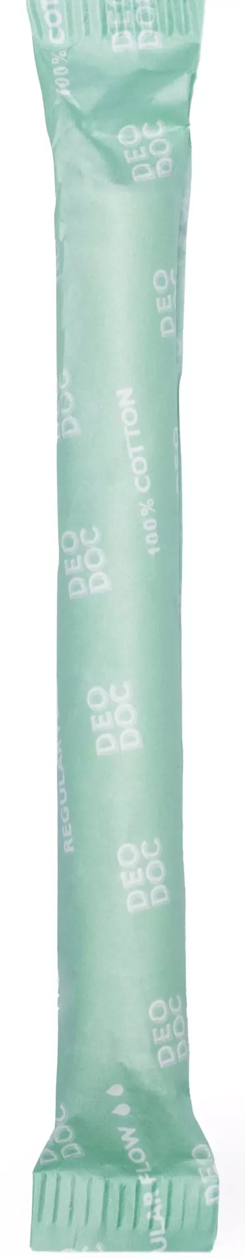 DeoDoc Organic Cotton Tampons Super Flow 14 Pcs L
