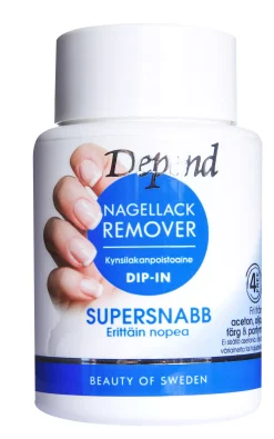 Depend Dip-in Nagellackreomver Supersnabb 75 ml