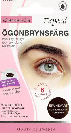 DependEveryday Eye Eyebrow Tint Brown Black