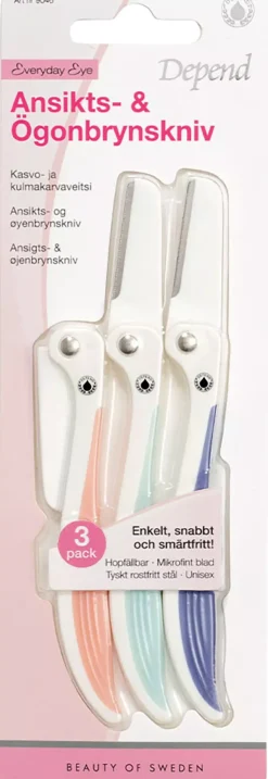 DependEveryday Eye Facial and Eyebrow Razor