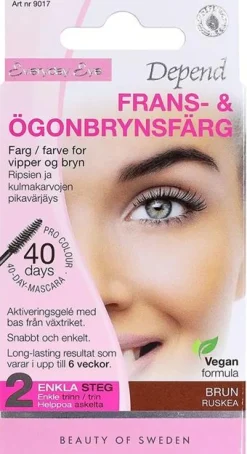 DependEveryday Eye Lash & Brow Tint Dark Brown