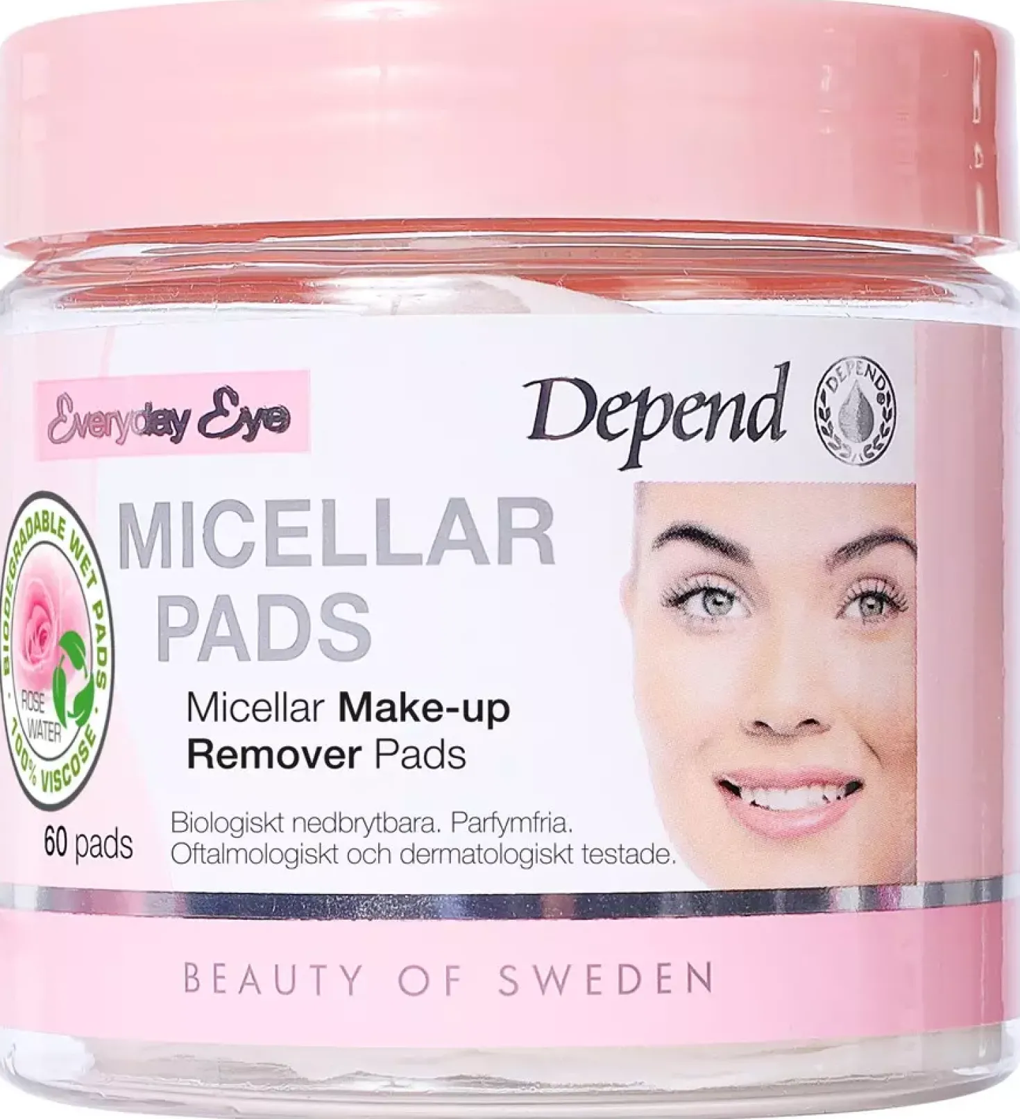 DependEveryday Eye Make Up Removing Pads