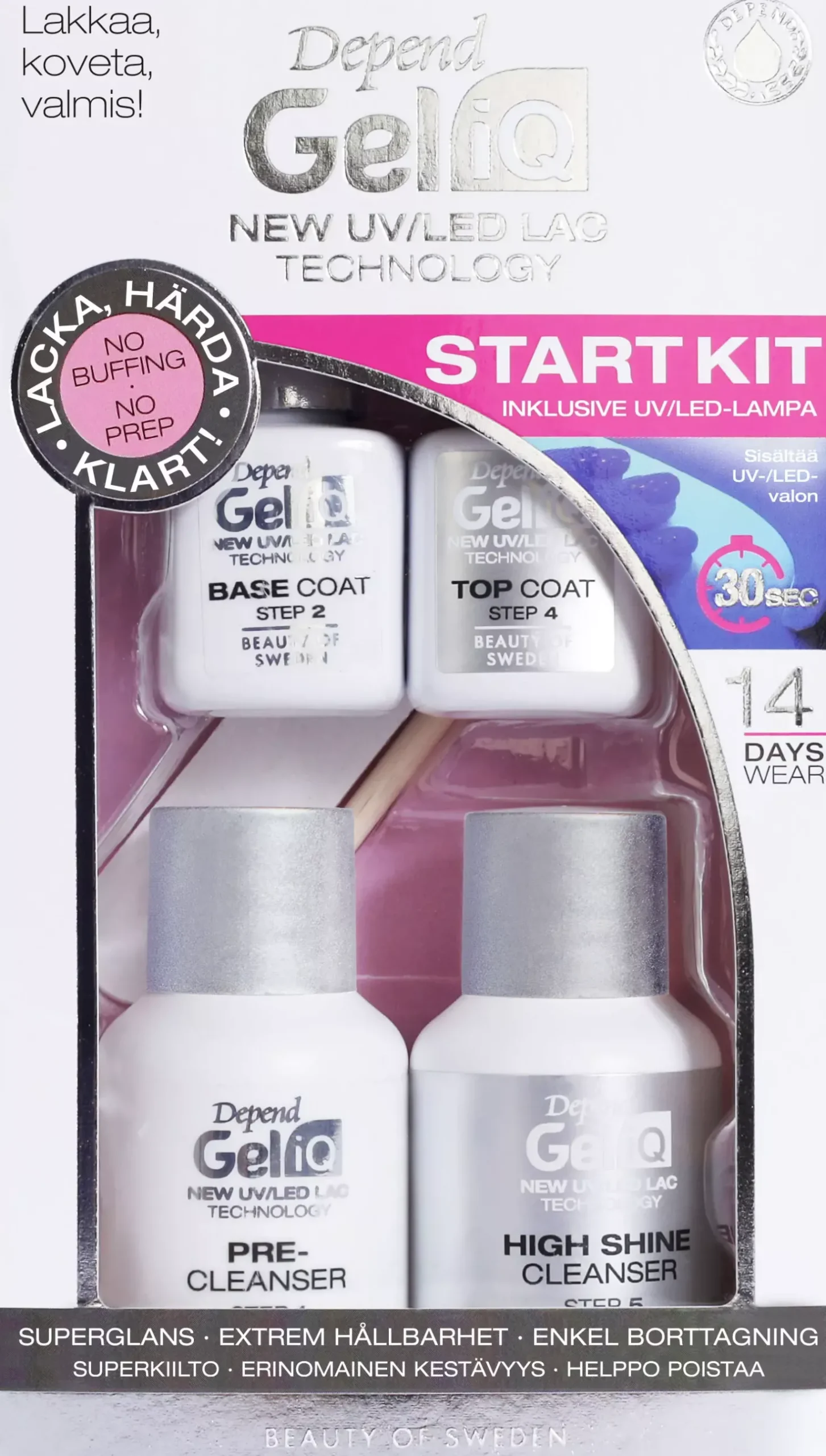 Depend Fast & Dry Gel Topplack