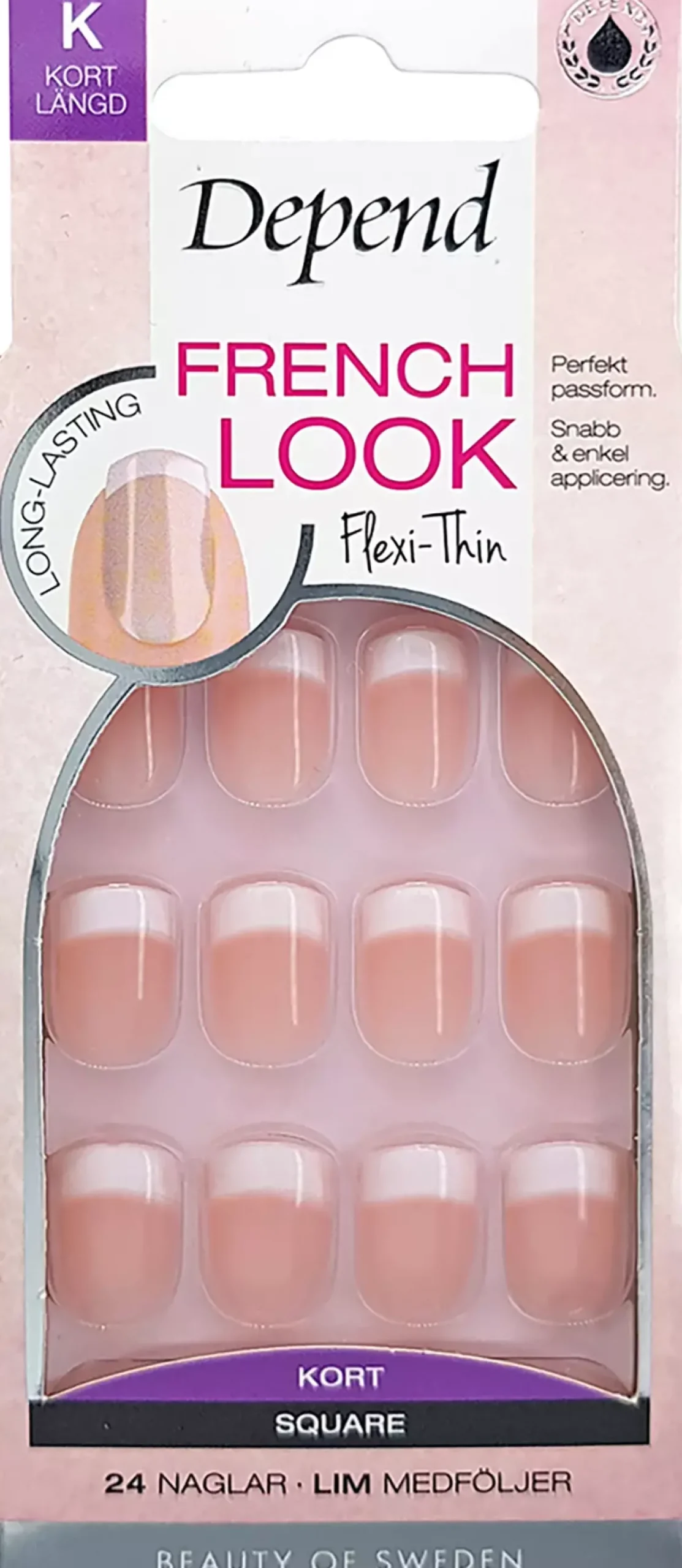 Depend French Look Pink Short