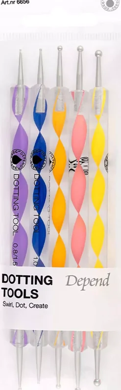 DependGel iQ Effects Dotting Tools 5-pack
