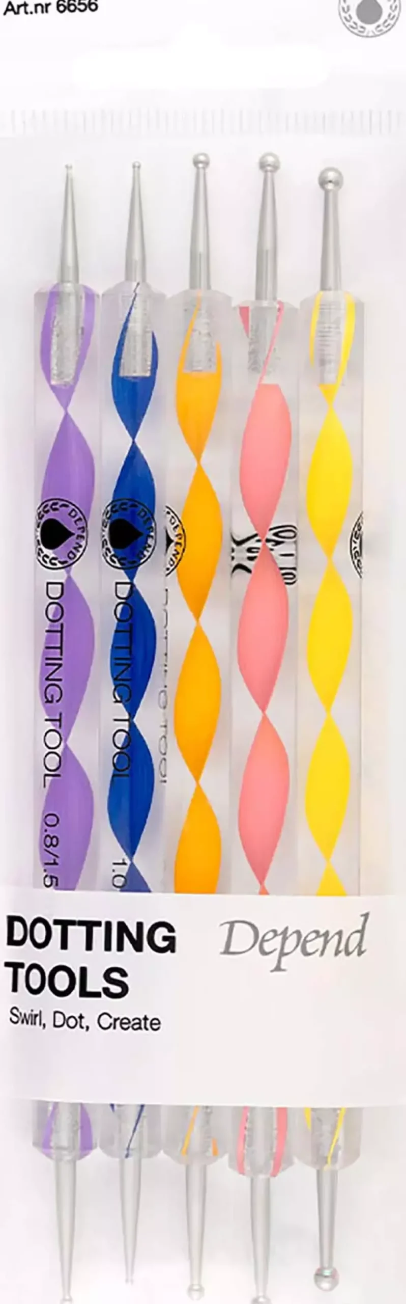 DependGel iQ Effects Dotting Tools 5-pack