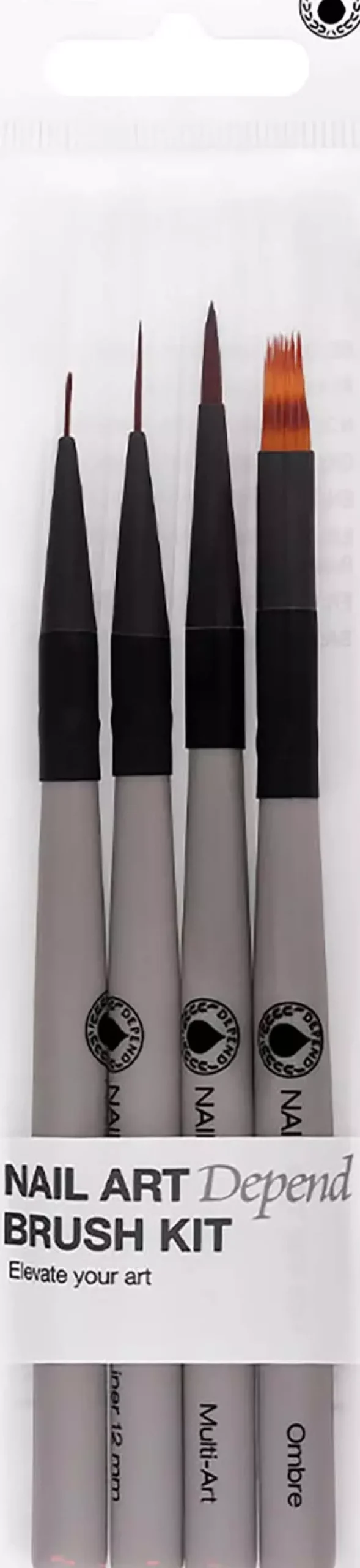 DependGel iQ Effects Nail Air Brush Kit 4-pack