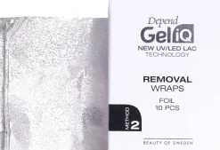 DependGel iQ Removal Wraps Foil 10 pcs