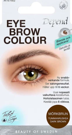 DependPerfect Eye Eyebrow Colour Dark Brown