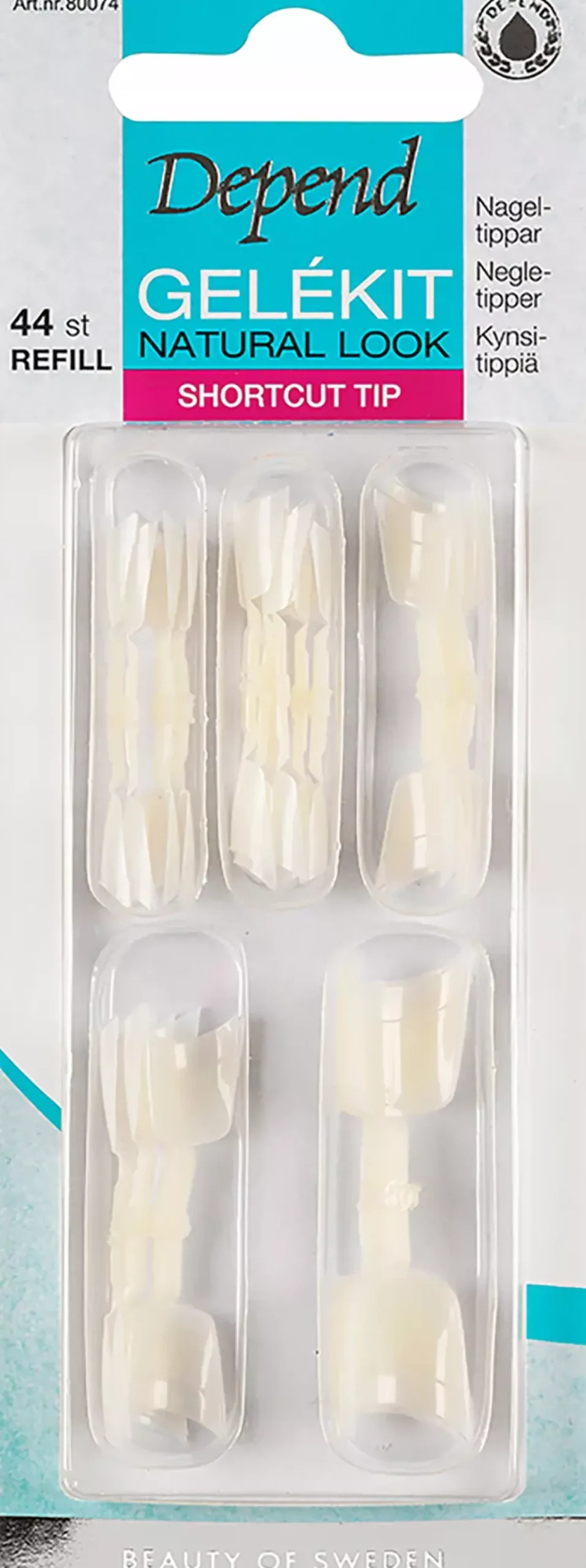 Depend Shortcut Tip Natural Refill