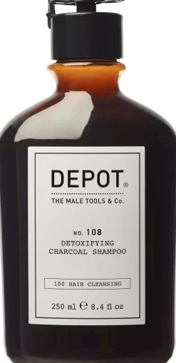DEPOT MALE TOOLS No. 108 Detoxifying Charcoal Shampoo 1000 ml