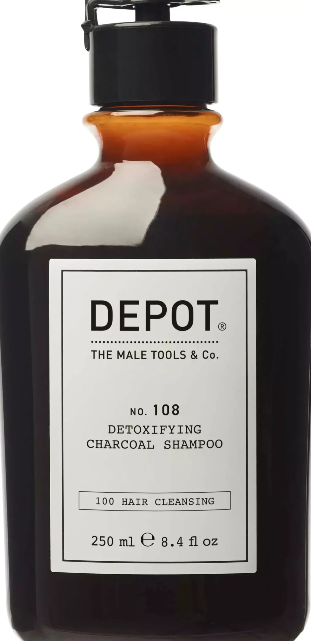 DEPOT MALE TOOLS No. 108 Detoxifying Charcoal Shampoo 1000 ml