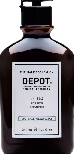 DEPOT MALE TOOLS No. 104 Silver Shampoo 250 ml