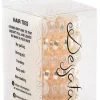 Dessata no-pulling hårsnoddar Glitter + metal rose gold